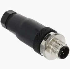Conector Armable M12 8P Hembra recto