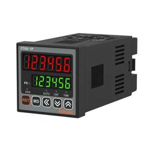 CT6S-1P4 Contador timer 48x48mm 1 salida