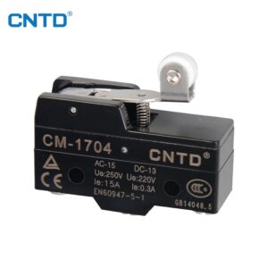 Micro switch brazo rodillo corto CM-1704