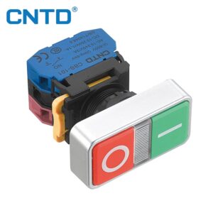 Pulsador partir parar luminoso 24VDC CLA37-11PDWC-RG/B-Y AC/DC24V